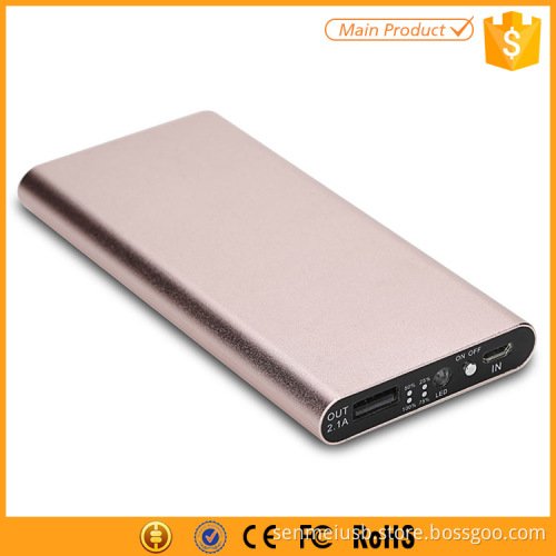 Original factory guangdong power bank 6000mah for xiaomi